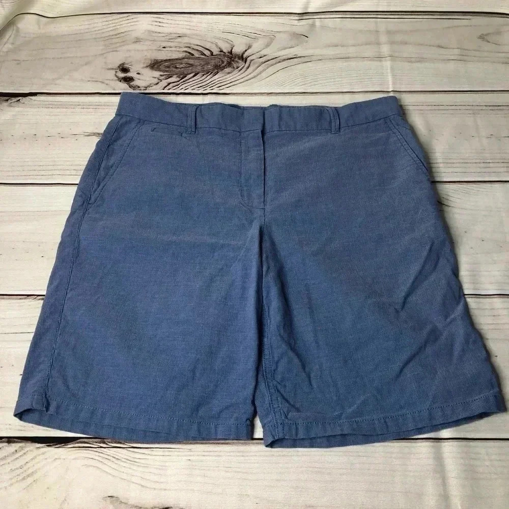 GAP Blue Boyfriend Roll Up Khakis 4